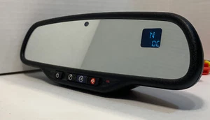 07-14 OEM Tested Chevy Silverado Rear View Mirror Auto Dim Temperature 15269045 - Picture 1 of 15
