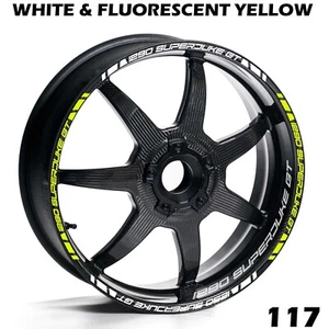 KTM 1290 SUPERDUKE GT MOTORCYCLES WHEEL RIM STRIPES DECALS STICKERS FULL KIT - Picture 1 of 12