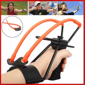 NEW Hunting Shooting Slingshot Replacement Rubber Band Outdoor Catapult Tool AU - Picture 1 of 11
