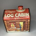 Log Cabin Syrup Metal Tin Can 100th Anniversary 1887-1987 General Foods