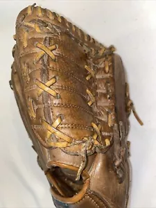Vintage General Leather Baseball Glove 100 Rawhide Made in Japan - Picture 1 of 8