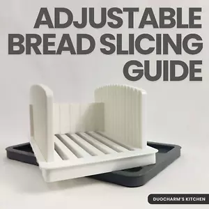 Bread Slicer for Homemade Bread Adjustable Slicing Guide for Bread - Picture 1 of 10