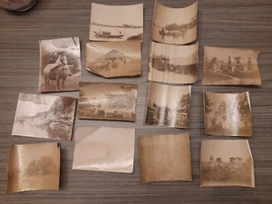 lot photos originales expédition Indochine 1909 / 1910 Pirates Tonkin Phuc Yen - Bild 1 von 3