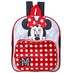 Minnie Mouse stilvoller lizenzierter Rucksack Premium Luxus durchsichtige Fronttasche - Bild 1 von 8
