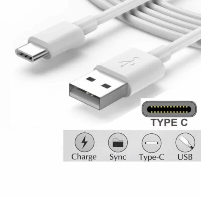 USB-C Type C FAST Charging Sync Charger Cable For Samsung Galaxy S8 S9 Plus S10  - Image 1 of 4