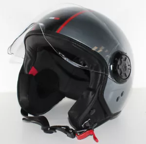 Jethelm Black Urban ITALIA | Italy Vespa Roller Medium M 57 58 895 anthrazit - Bild 1 von 4