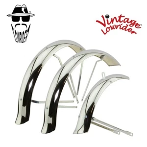 LOWRIDER BRAND FLARED STANDARD HOLLOW TRIKE CONVERSION KIT FENDER SET ALL SIZES. - Picture 1 of 6