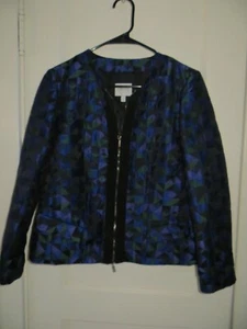 Armani Collezioni zip front blazer sz 8 - Picture 1 of 6