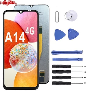 Digitalizador de repuesto de pantalla LCD para Samsung Galaxy A14 4G SM-A145R - Imagen 1 de 7