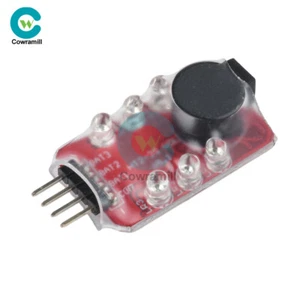 2-3S Li-ion Battery Voltage Alarm LED Indicator Low Voltage Buzzer Alarm Module - Picture 1 of 11