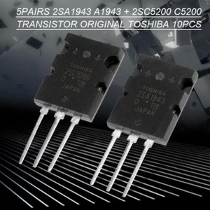 5 Paar 2SA1943 2SC5200 High Power Matched Audio Transistor Silizium Transistor . - Bild 1 von 6