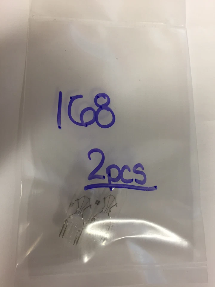 168 MINIATURE LAMP 4.9 Watts and 14 volts.  T10 2PCS - Image 1 of 1