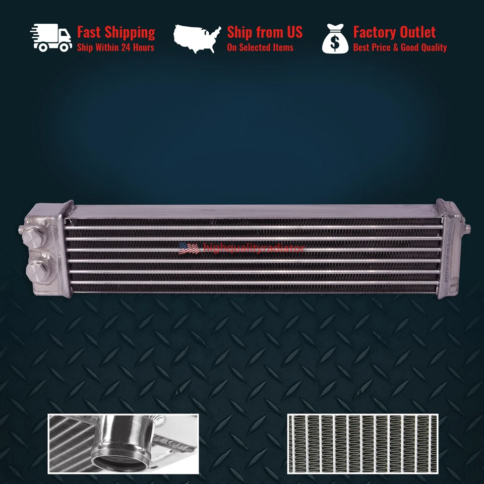 All Aluminum Oil Cooler For 1930-1938 Ford Model A/AA/B/BB/18-81A Foto 1 de 4