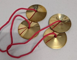 Percussion Plus PP425 doppel  Handzimbel Gong Becken Feng Shui - Bild 1 von 3