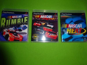 EMPTY REPLACE CASES! Nascar Racing Rumble Heat Trilogy Playstation 1 - PS1 PSX - Picture 1 of 11