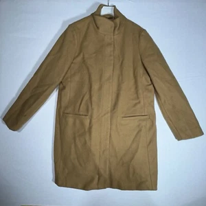 Old Navy Funnel Neck Collared Peacoat Women’s Large Acacia Dress Coat - Bild 1 von 16
