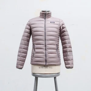 Patagonia Down Sweater Jacket Women Size S Quilted Gray 84683 - Picture 1 of 11