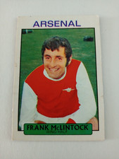 A&BC 1971 Scottish Footballers Frank McLintock Arsenal Football Card