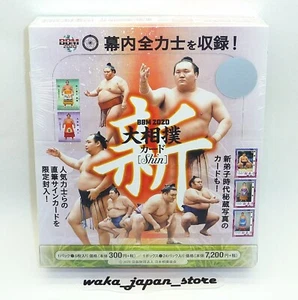 BBM 2020 Sumo Wrestler Trading Cards SHIN Sealed Cards Box from Japan - Picture 1 of 9