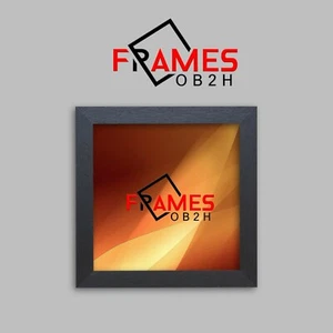 BLACK AND WHITE SQUARE 60 x 60cm POSTER FRAME - Picture 1 of 7