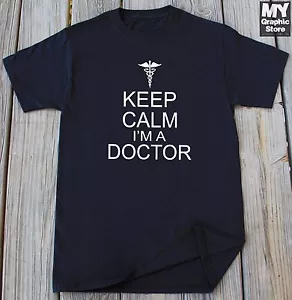Funny Doctor T Shirt Medical Student Doctor Nurse Humor Joke Christmas Gift Tee - Picture 1 of 12