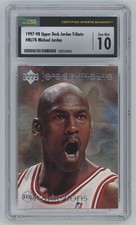 1997-98 Upper Deck Jordan Tribute Michael Jordan GEM MINT 10 . #MJ78