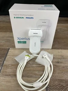 Philips Xperius L12-4 Curved Array Transducer Ultrasound Imaging Probe w/ USB - Picture 1 of 14