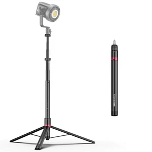 AT-05 2M Heavy Duty Foldable Light Stand, 6.56ft Extendable Tripod for Strobe... - Picture 1 of 9