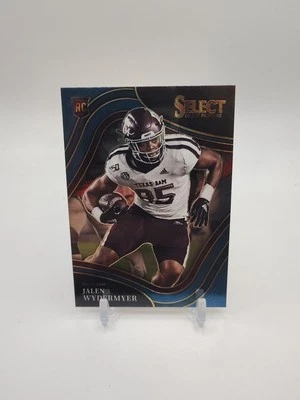 2022 Select Draft Picks Retail Blue Field Level Rookie #117 Jalen Wydermyer - Image 1 of 2