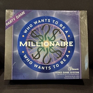 WHO WANTS TO BE A MILLIONAIRE Plug & Play Game by Senario NEW Sealed TV Party - Picture 1 of 5