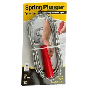 Rohrreiniger Spirale 3m – Professioneller Abflussreiniger für verstopfte Rohre - Bild 1 von 2