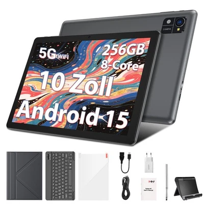 TABP60 PRO WiFi Tablet 10 Zoll Andriod 15 16GB+256GB 7000mAh 5+13MP PC Octa Core - Bild 1 von 4