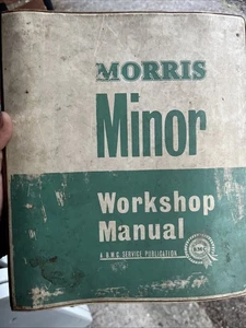 Morris Minor Workshop Manual BMC Series MM, Series II And Minor 1000 AKD530F - Picture 1 of 3