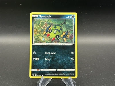 Spinarak - 043/072 Shining Fates - Pokémon TCG - 2021 - Image 1 of 2