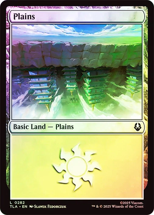 MTG FOIL Plains (#282) - Avatar: The Last Airbender #282 - Image 1 of 1