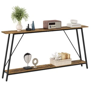 Console Table, 71" 2-Tier Sofa Tables, Narrow Entryway Table, Behind Couch Ha... - Picture 1 of 7