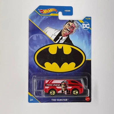 Hot Wheels The Vanster DC Batman Two-Face 14/20 Red Van 1:64 Diecast 14/20 - Image 1 of 2
