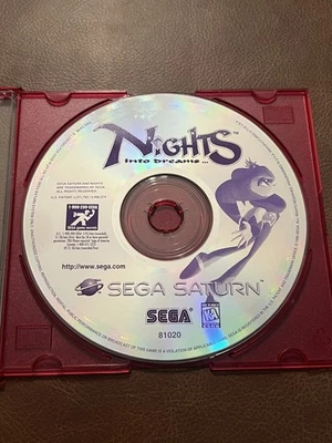 Solo disco Nights Into Dreams (Sega Saturn, 1996)  Foto 1 de 2