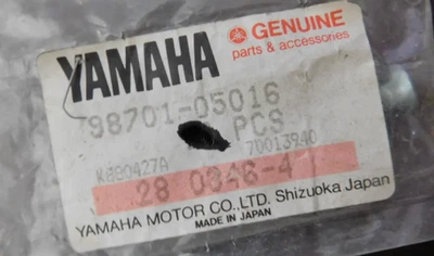 Parafuso magnético Yamaha OEM CDI 72-98 RX50 XV500 Virago 98701-05016 987-01050-16 - Imagem 1 de 4