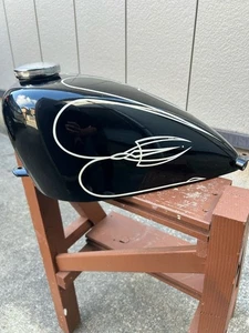 Tanque de combustible Sportster Chopper Pala Pan Nudillo - Imagen 1 de 10