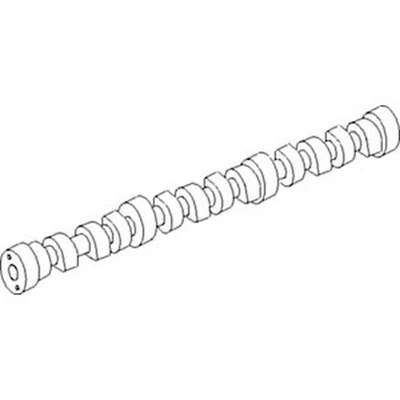 Árbol de levas de 6 cilindros 1802337C91 compatible con Case-IH diésel-hidro 186 1066 1086 1440 400 Foto 1 de 4