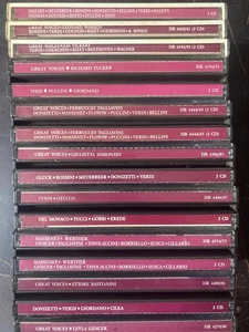 Bulk lot of Classical CDs (VOCAL Historical Recordings Memories) As Pictured F18 - Bild 1 von 2