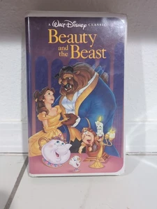 Beauty And The Beast VHS Tape 1992 Walt Disney's Black Diamond Classic-1325 RARE - Picture 1 of 4