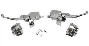 Drag Specialties 0610-0694 Handlebar Control Kit with Hydraulic Clutch - Dual Di - Picture 1 of 3