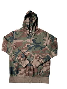 Ralph Lauren Denim & Supply Hoodie Mens Medium Camo American Flag USA - Picture 1 of 11