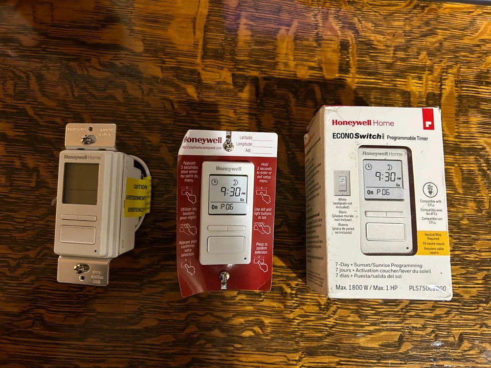 (3) Honeywell Programmable Timers (ALL for one price)! - Image 1 of 1