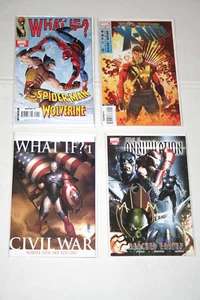 ¿Y si? #1 (2008) ¡En estado bastante bueno/casi nuevo! Aniquilación, Guerra Civil, X-Men! Spidey vs Wolvie (VG) - Imagen 1 de 7