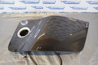 Audi R8 V8 Quattro 2014 AWD 4,2 L OEM fibra de carbono exterior tapa de gas cubierta *daño Foto 1 de 4