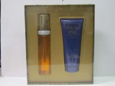 Juego Diamonds And Sapphires de Elizabeth Taylor para mujer 1,7 OZ eau de parfum spray + loción Foto 1 de 2