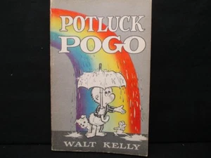 Potluck Pogo: Walt Kelly 1955 Simon & Schuster ¡En caja! - Imagen 1 de 11